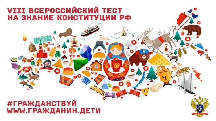 Всероссийское тестирование на знание Конституции Российской Федерации,